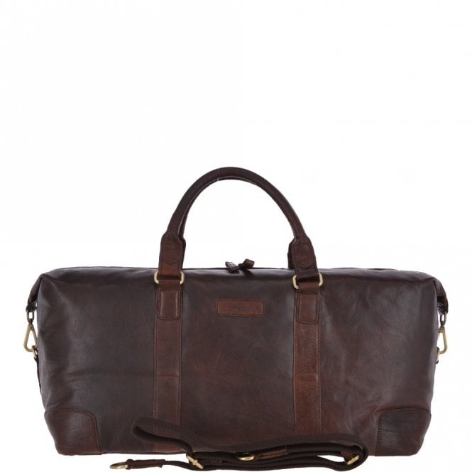 Ashwood Leather Battersea Brandy Large Vintage Travel Holdall