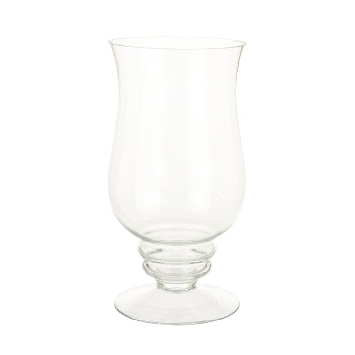 FloralSilk Footed Vase