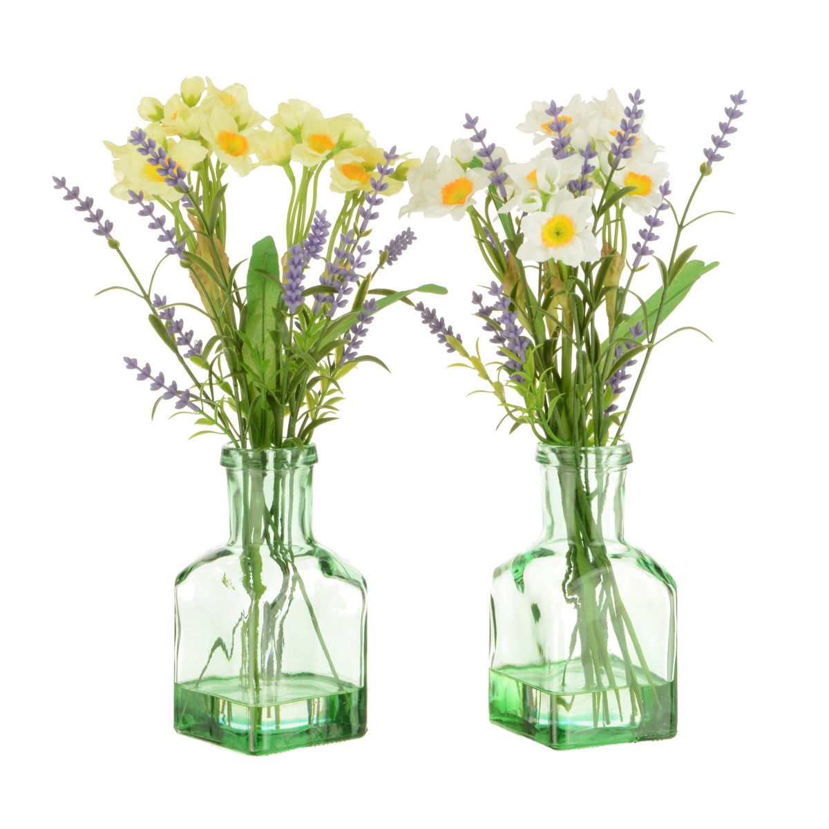 Florasilk Narcissi & Lavender Bottle