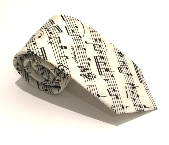 Van Buck Novelty Cotton Tie - Music Score