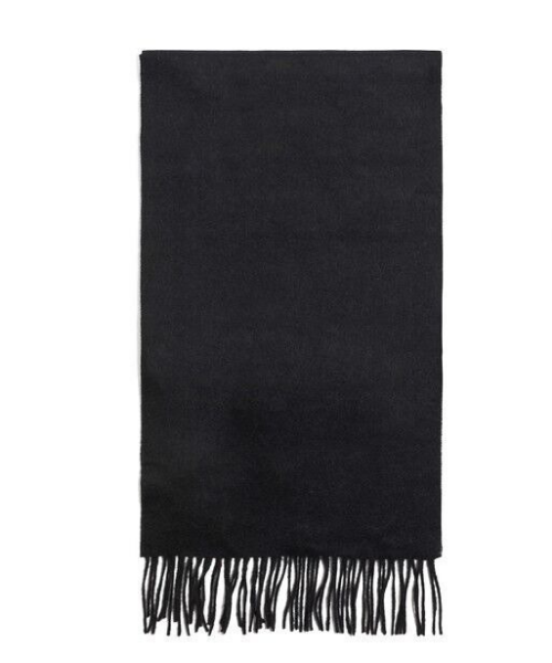 Failsworth Lambswool Black Scarf