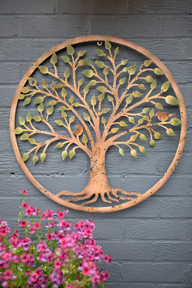 London Ornaments Green Leaf Wall Plaque