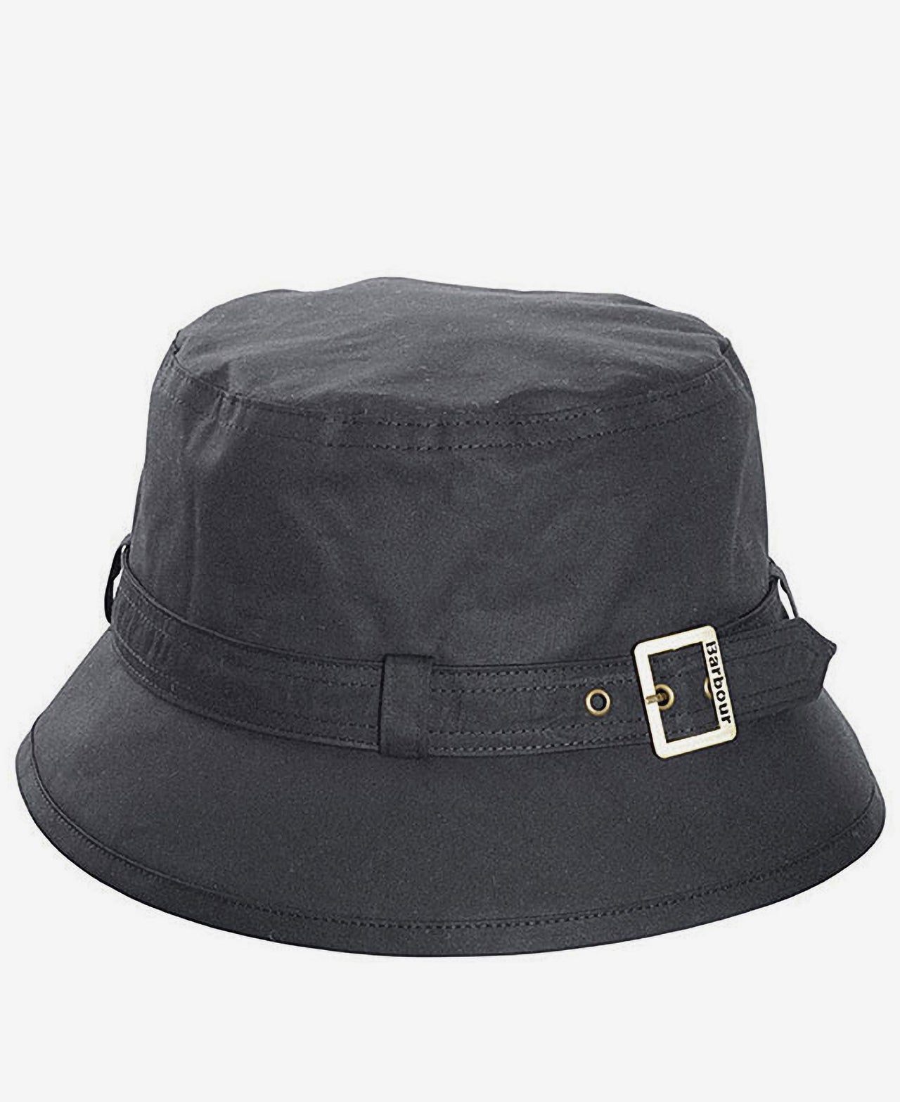Barbour Kelso Wax Belted Hat - Black