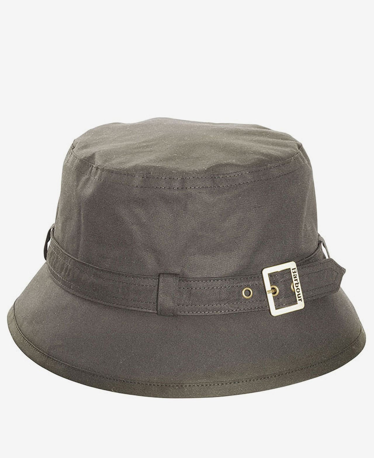 Barbour Kelso Waxed Belt Hat - Olive