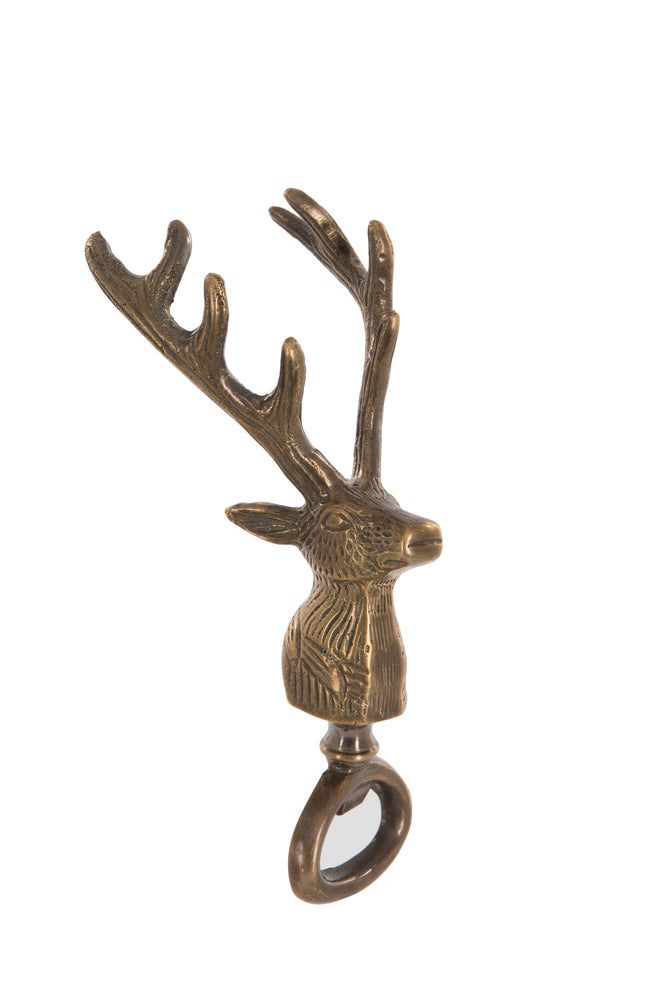 London Ornaments Stag Bottle Opener