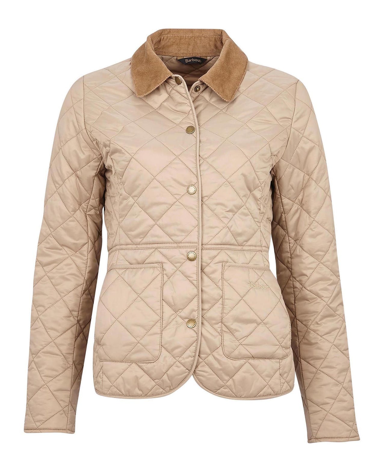 Barbour Deveron Quilted Jacket - Light Trench
