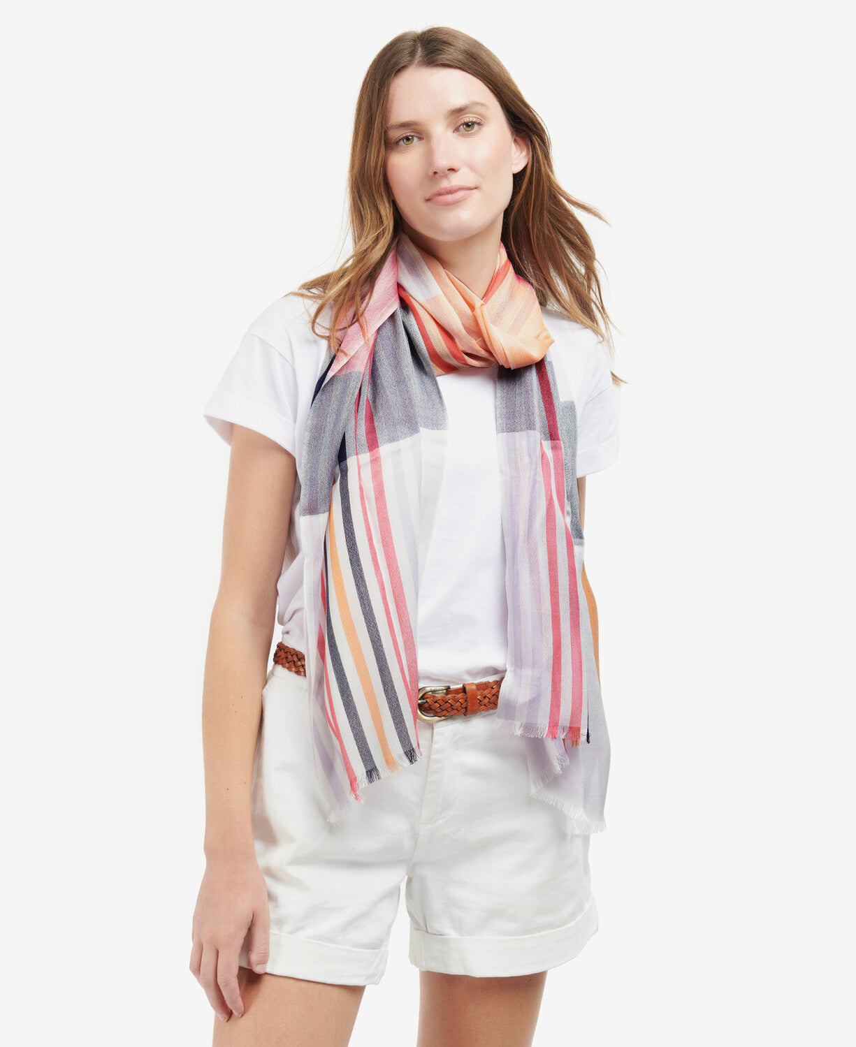 Barbour Kendra Check Wrap