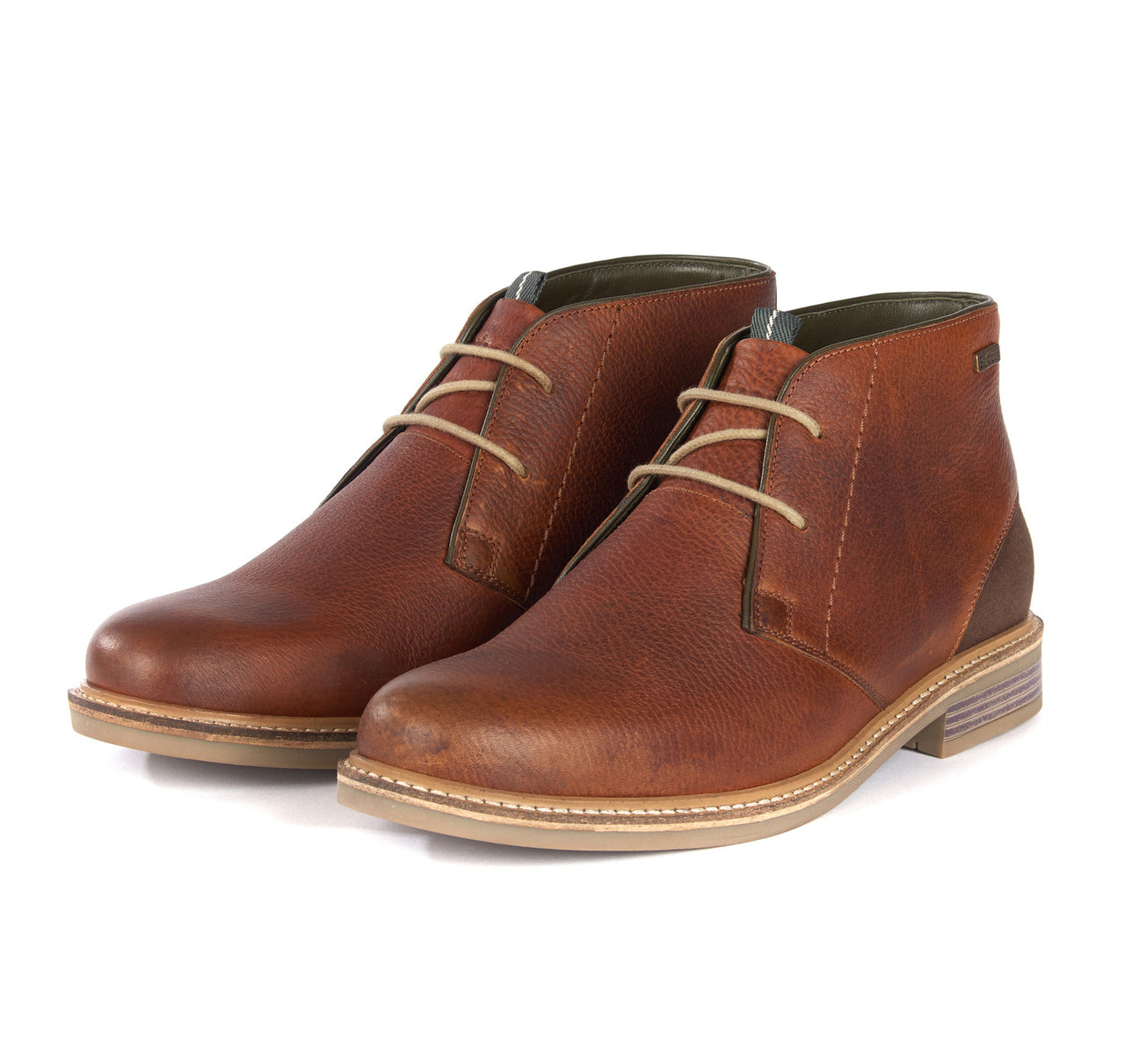 Barbour Readhead Chukka Boots - Cognac