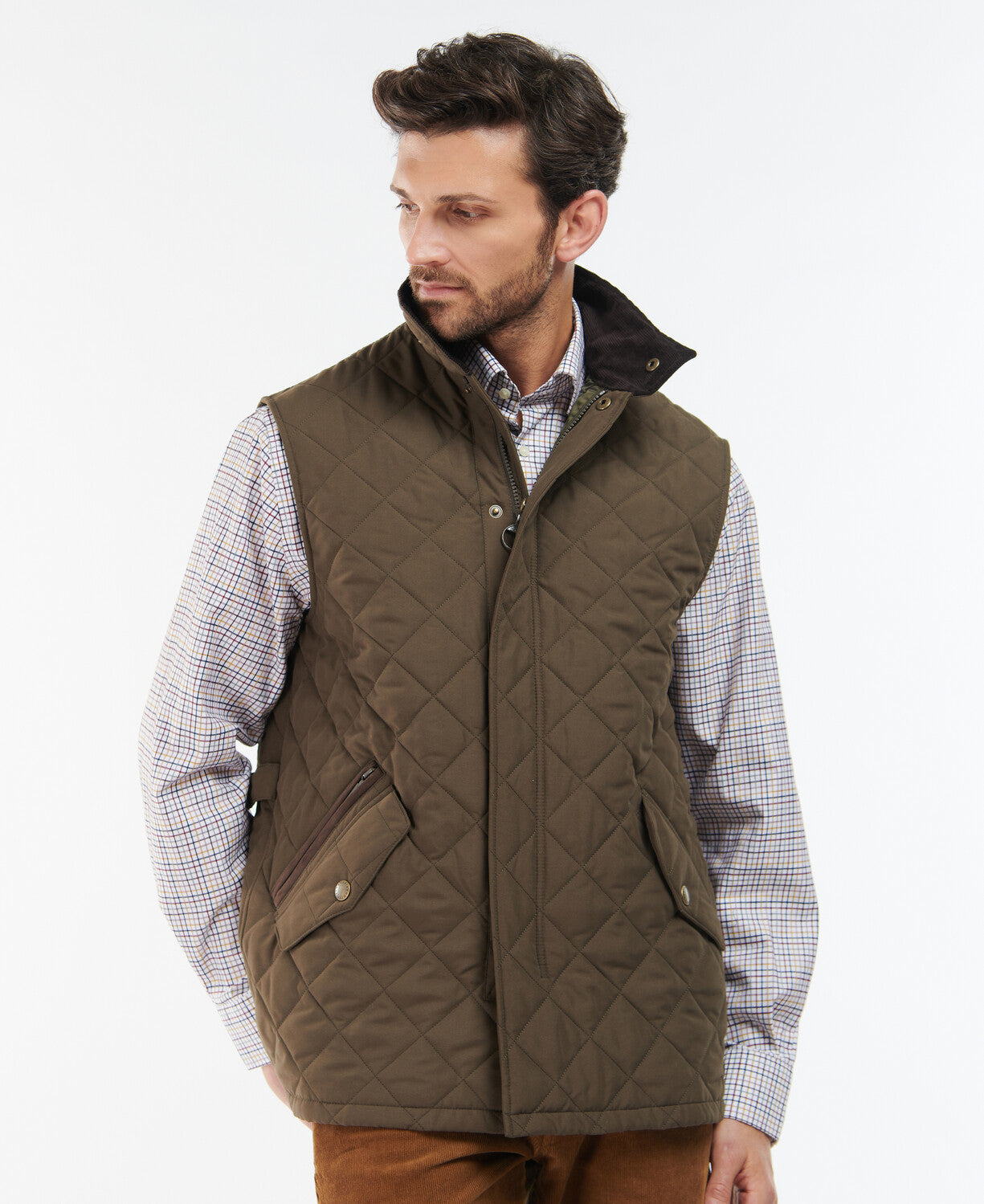 Barbour Shoveler Gilet - Dark Olive