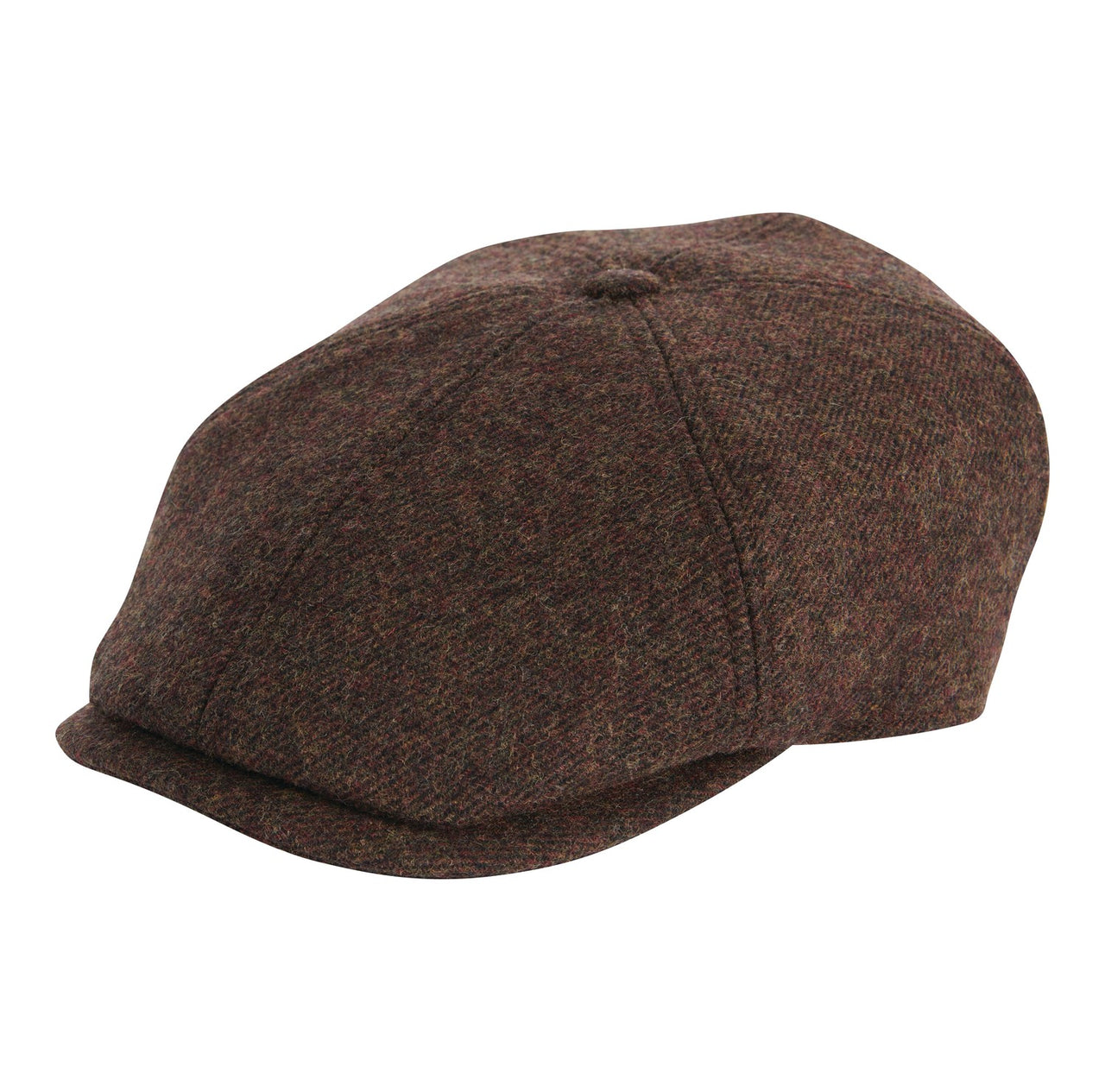 Barbour Claymore Baker Boy Hat - Brown