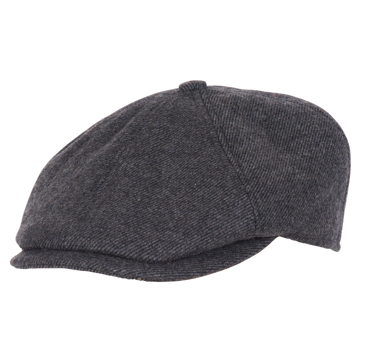 Barbour Claymore Baker Boy Hat - Charcoal Grey