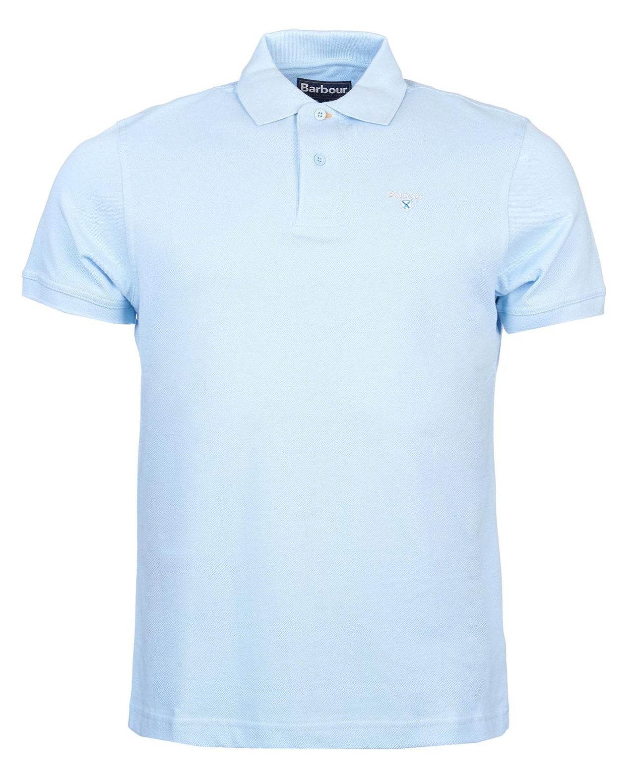 Barbour Sports Tailored Polo Shirt- Sky