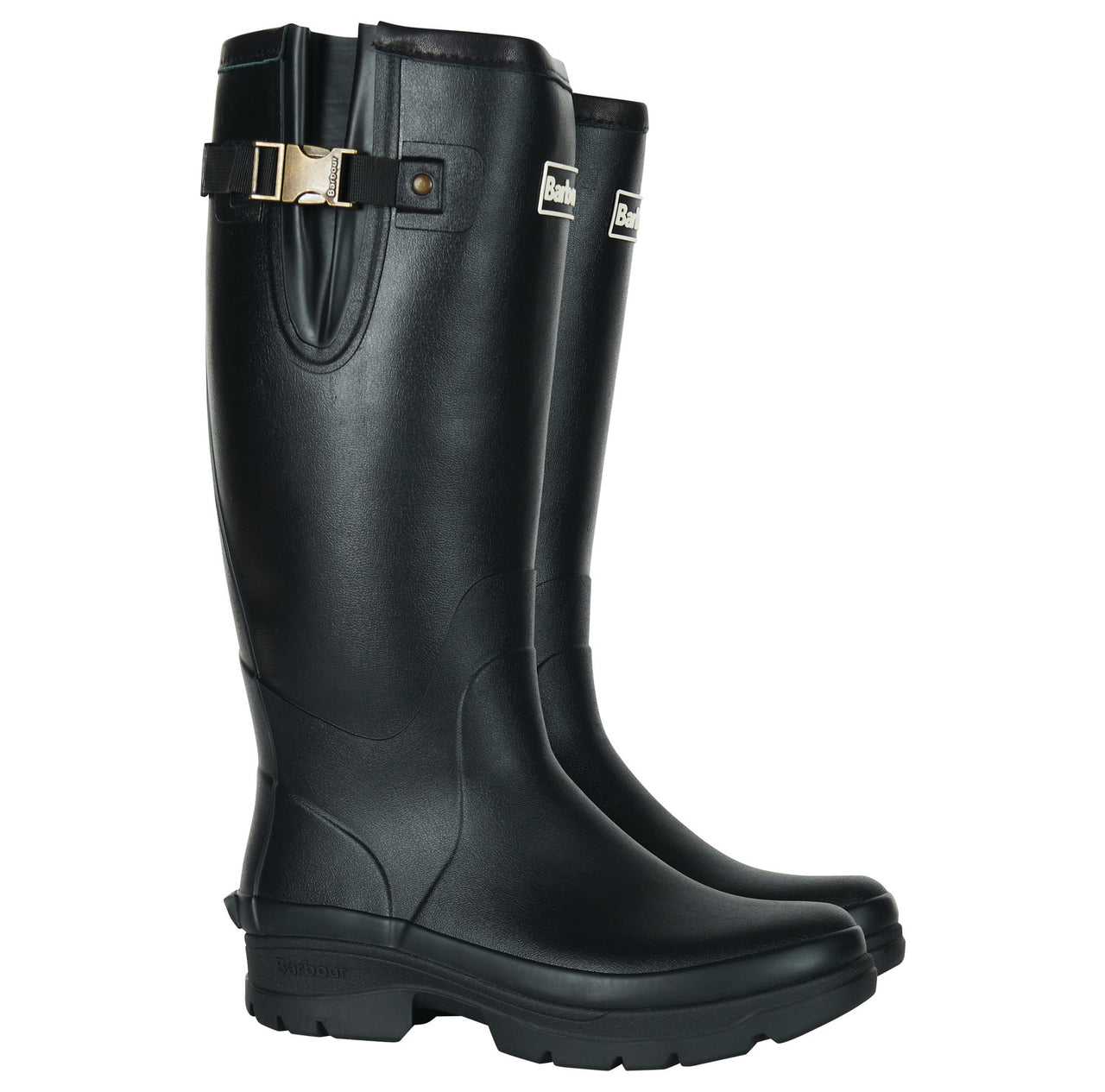 Barbour Tempest Tall Wellingtons - Black