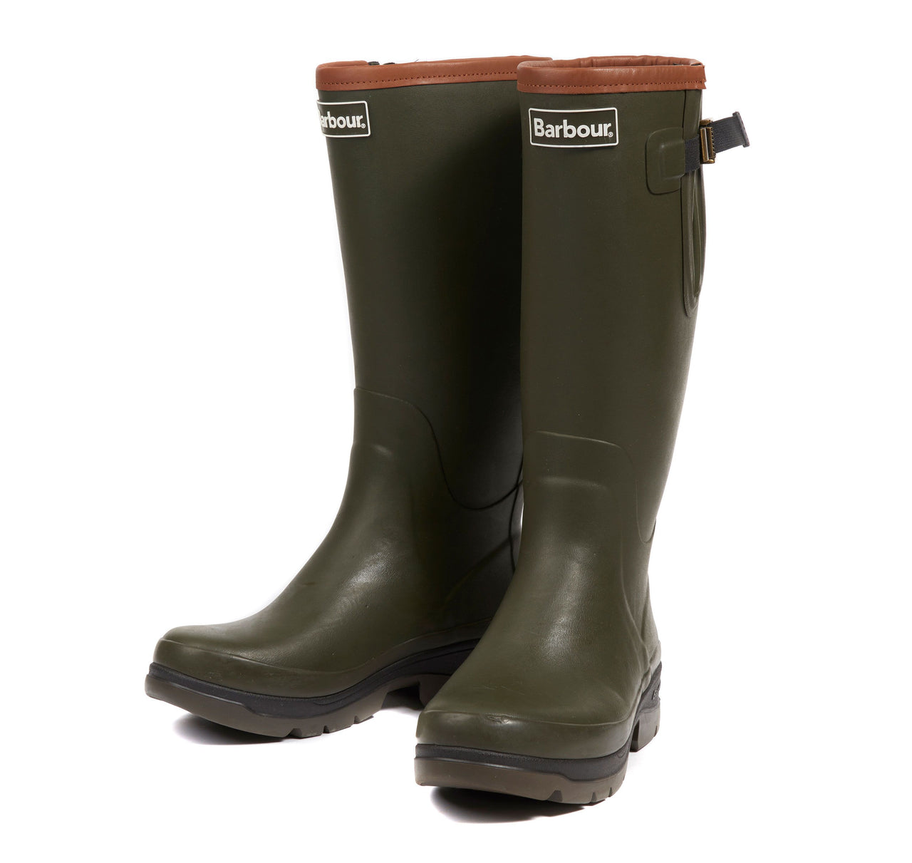 Barbour Tempest Tall Wellingtons - Olive