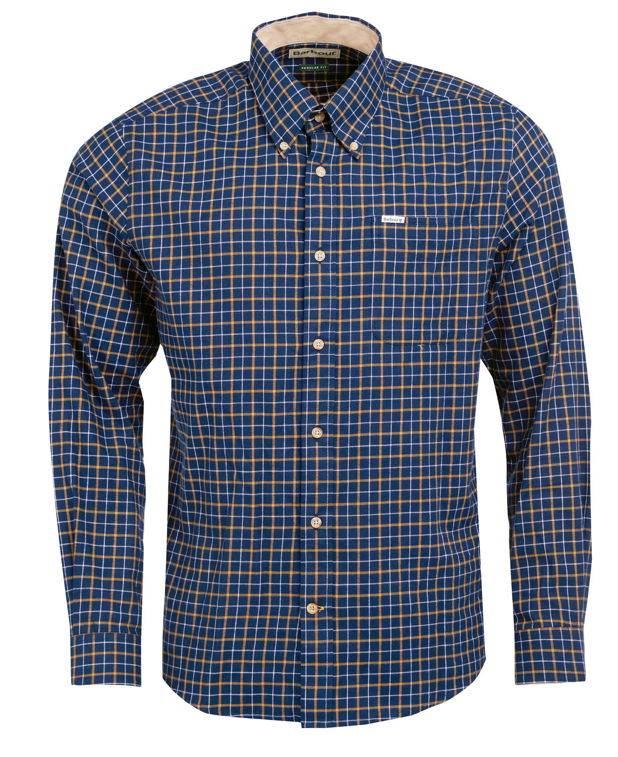 Barbour Bank Tattersall Shirt - Navy