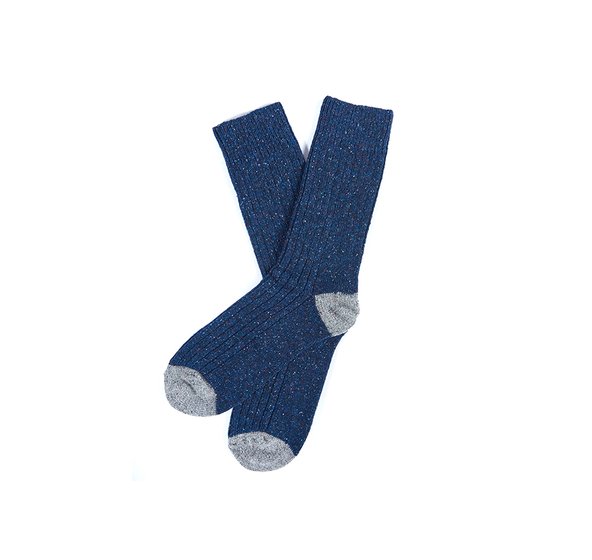 Barbour HOUGHTON Socks - Navy/Grey