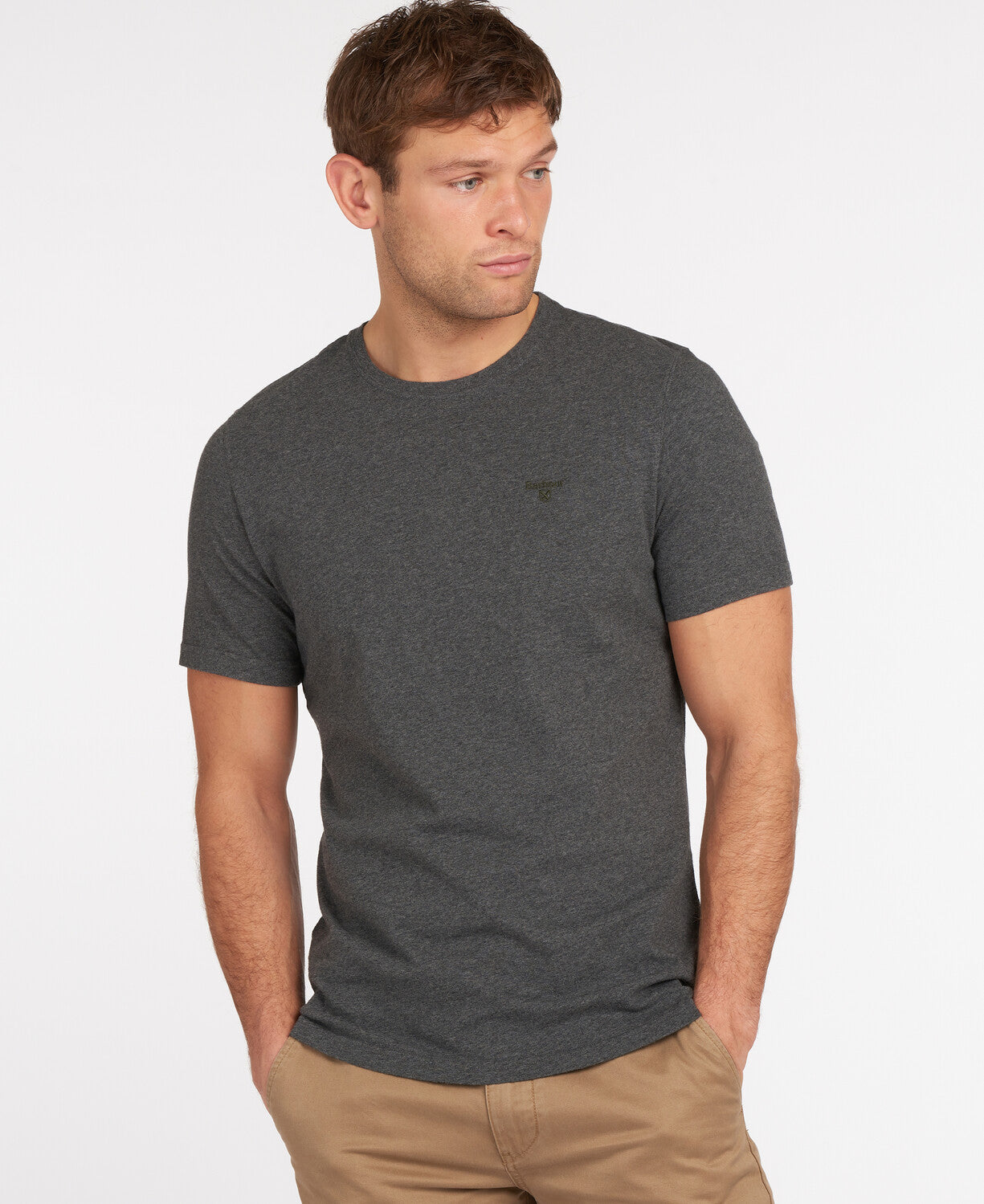 Barbour Essential Sports T-Shirt - Slate Marl