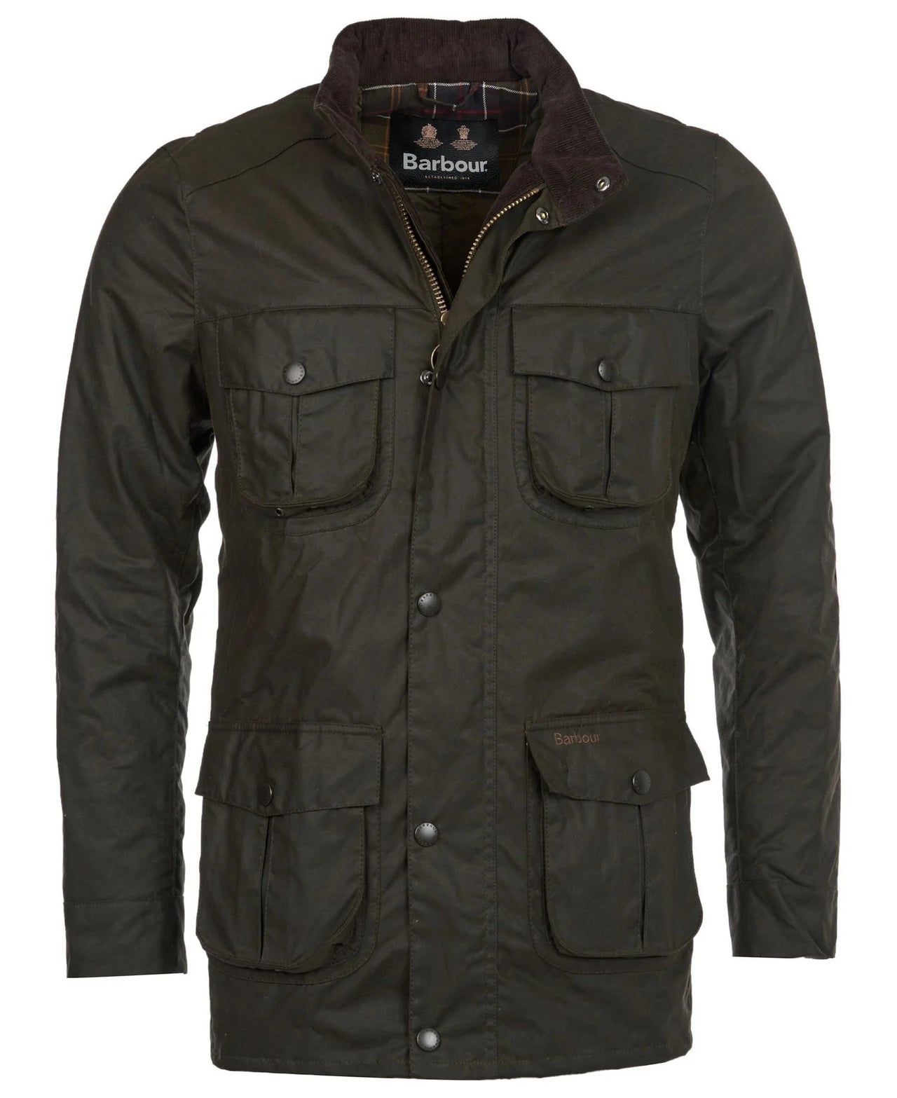 Barbour Corbridge Wax Jacket - Olive