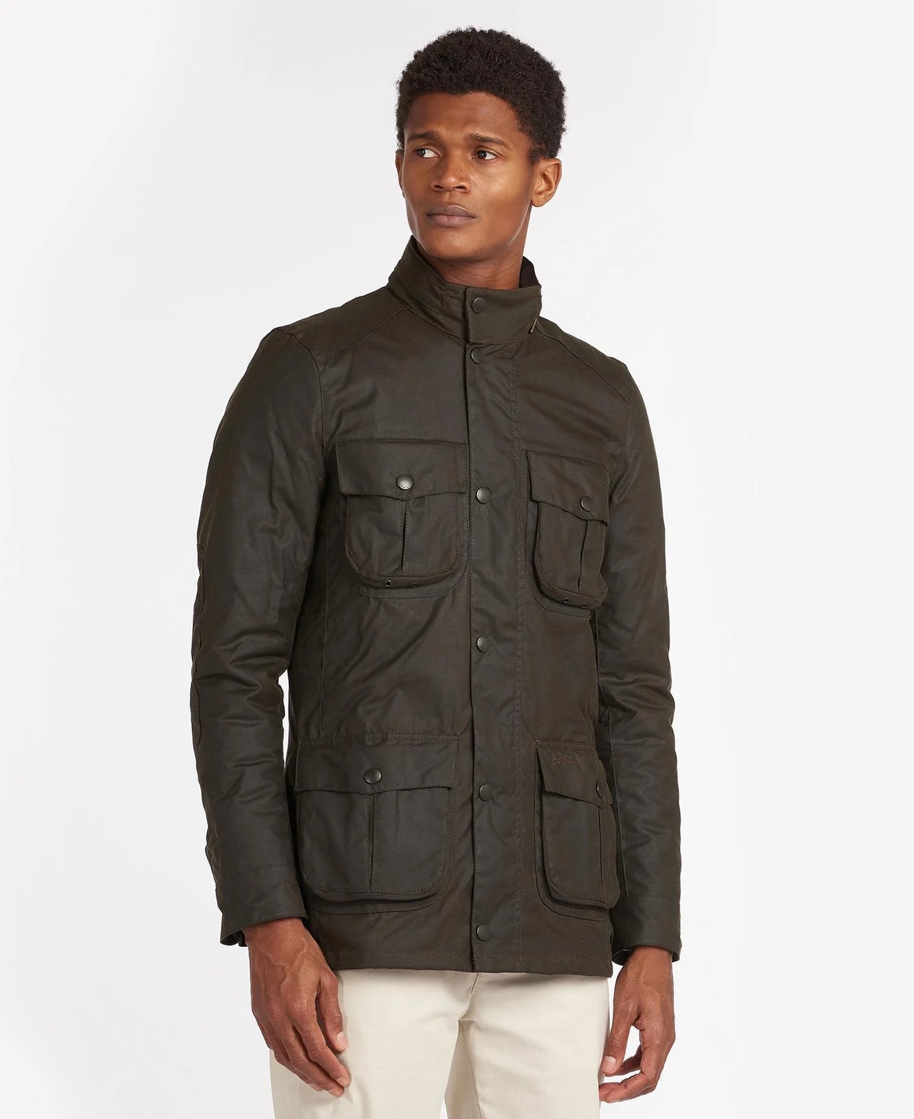 Barbour Corbridge Wax Jacket - Olive