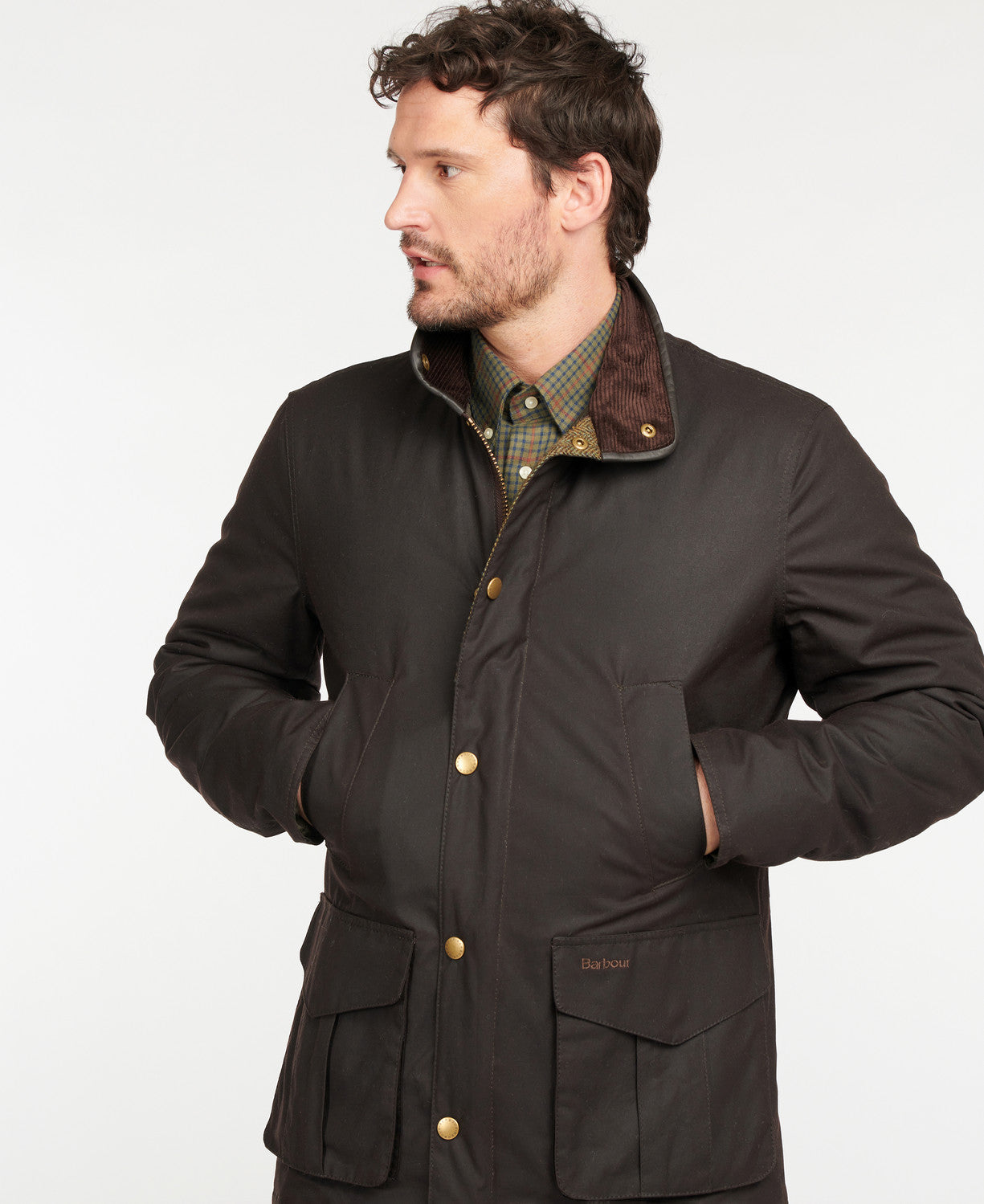 Barbour Hereford Wax Jacket - Rustic