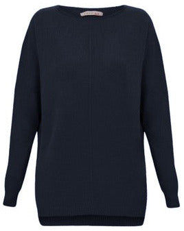 Amazing Woman Maggie Seam Front Navy Jumper