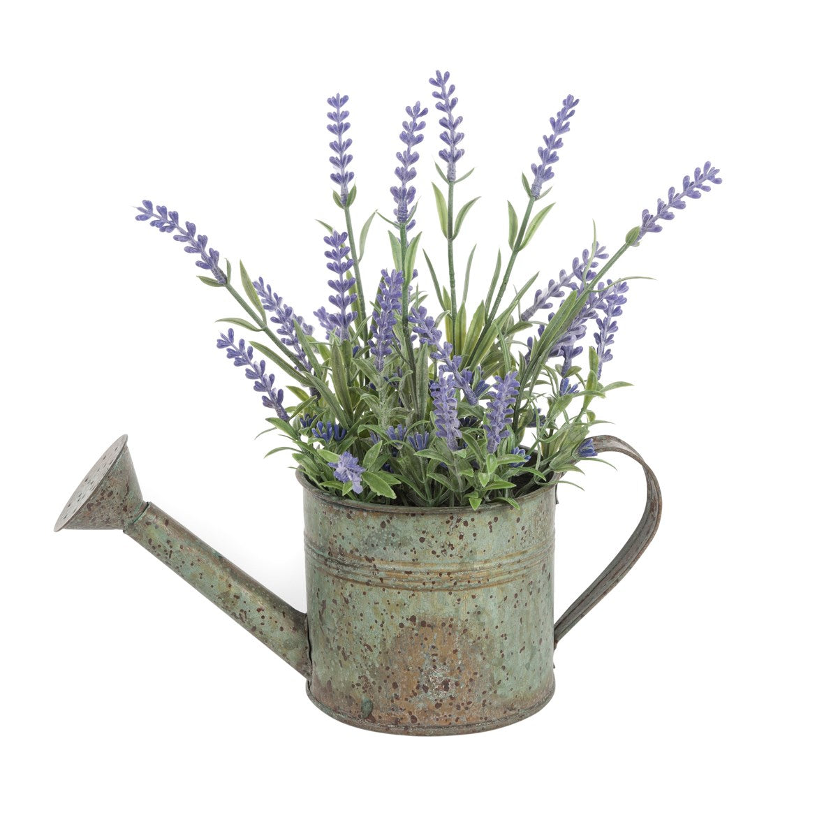 Floralsilk Dutch Lavender in Watering Can