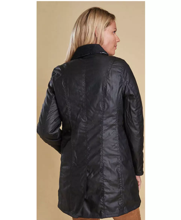 Barbour Belsay Black Wax Jacket/Bodenhams