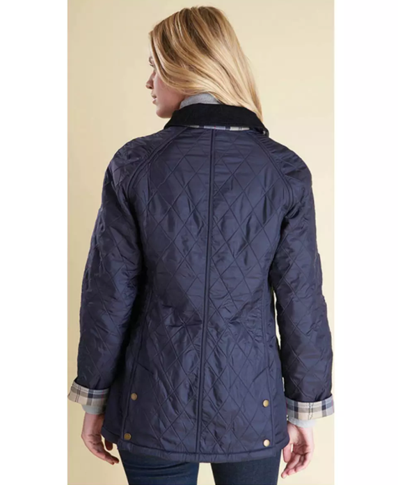 Barbour navy hot sale jacket womens