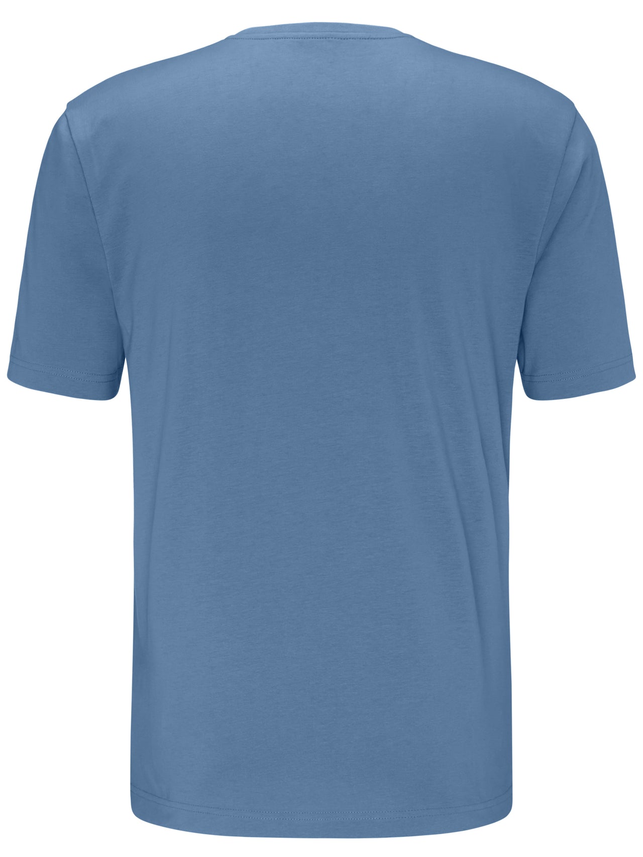 Fynch Hatton Pacific Blue Round Neck T-shirt
