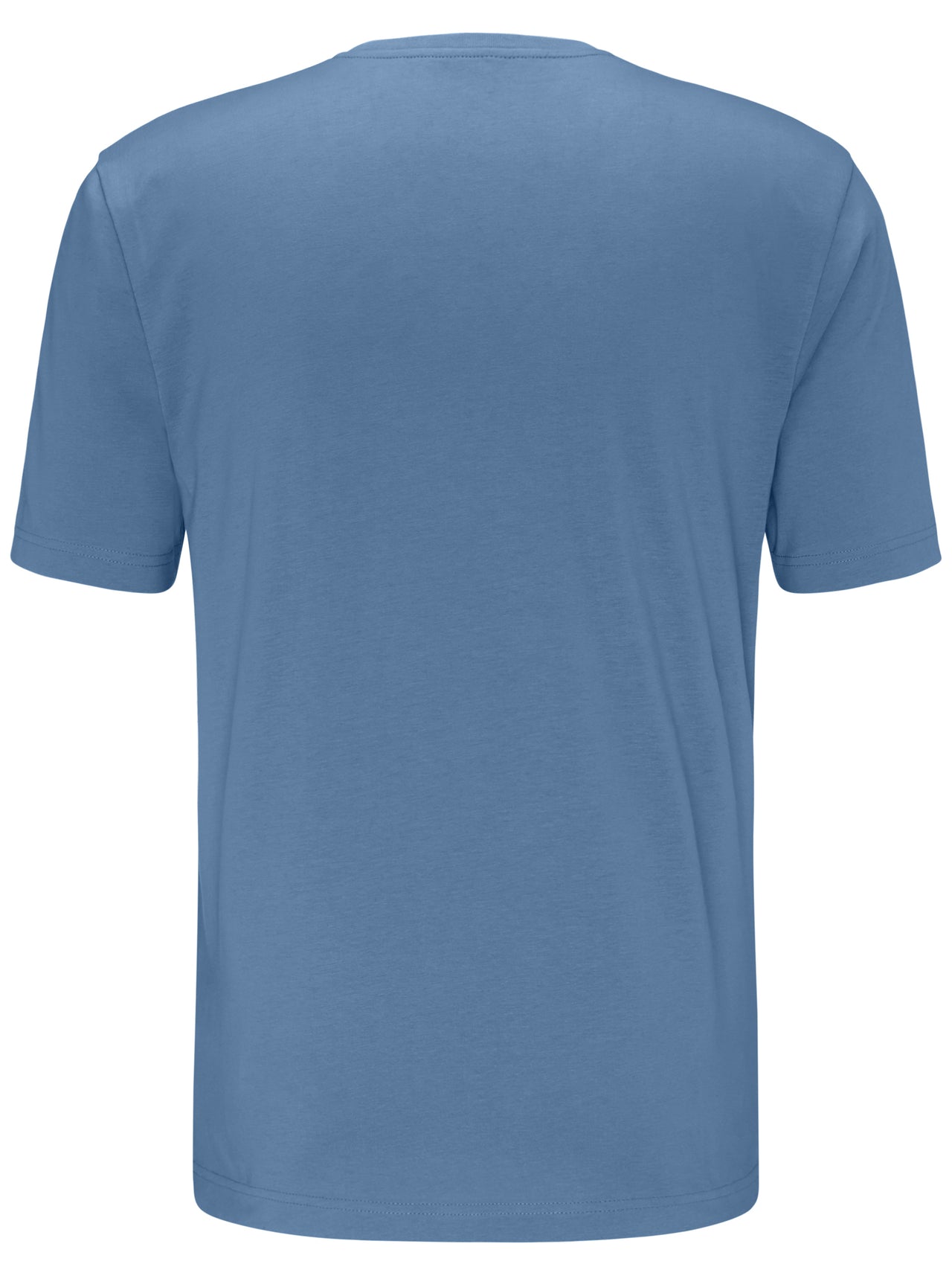 Fynch Hatton Round Neck T-Shirt - Pacific Blue