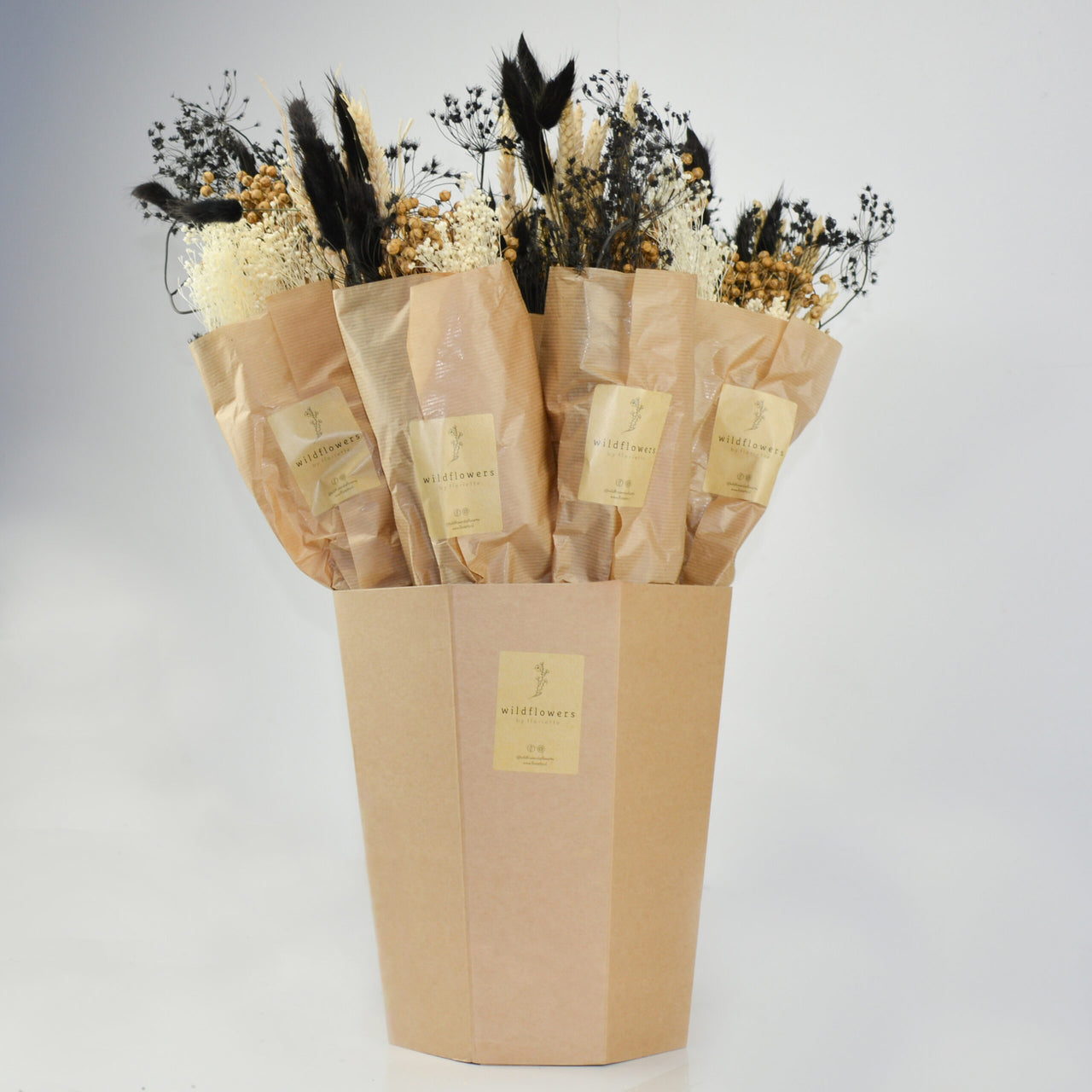 Wildflower Mixed Dried Bunch - Natural