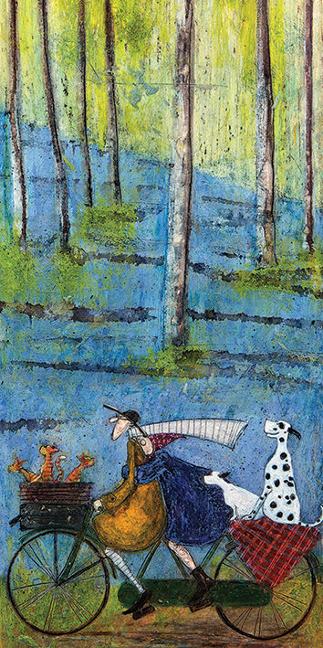 Pyramid Sam Toft (Spring) Canvas Print 30x60cm