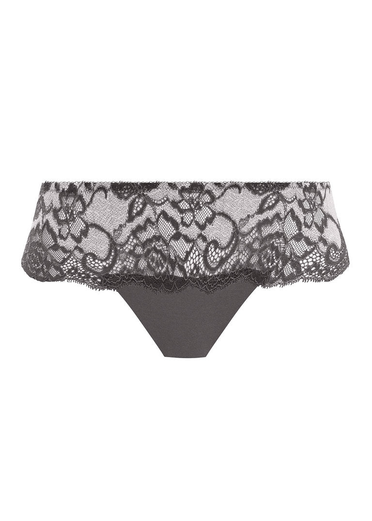 Wacoal Florilege Tanga Briefs - Inky Flower