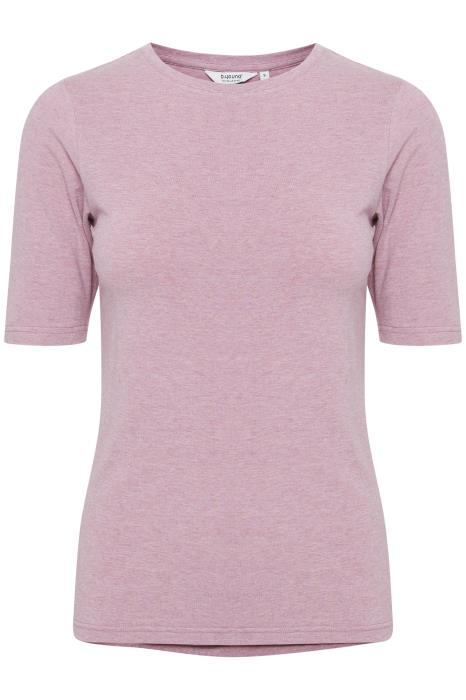 B.Young Pamila Jersey T-Shirt - Mauve Mist Melange