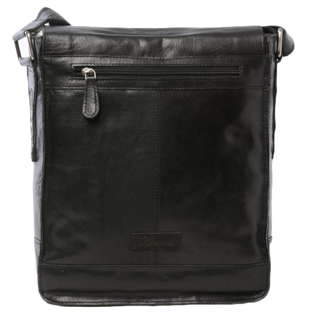 Ashwood Messenger Bag - Crumble Black
