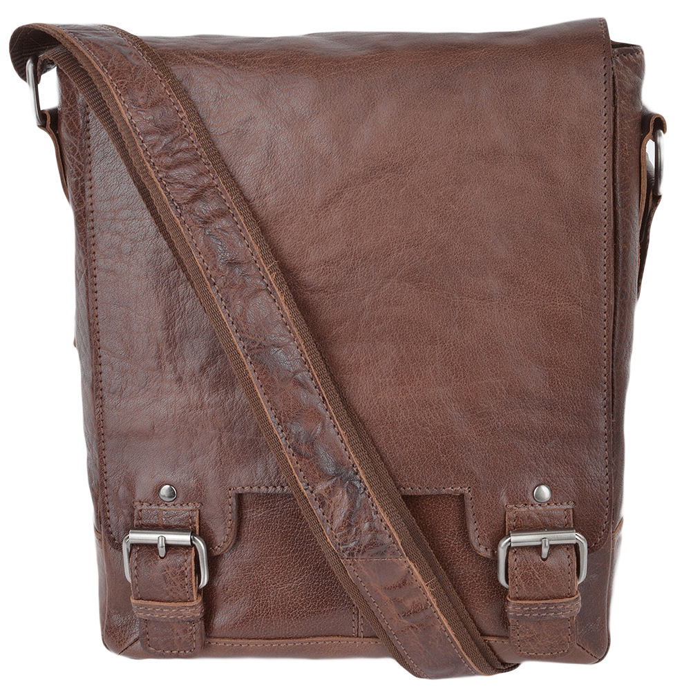 Ashwood Tan Messenger Bag