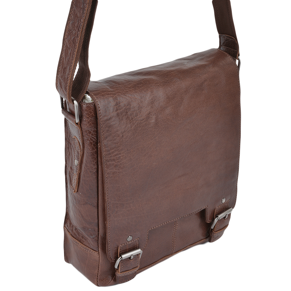 Ashwood Tan Messenger Bag