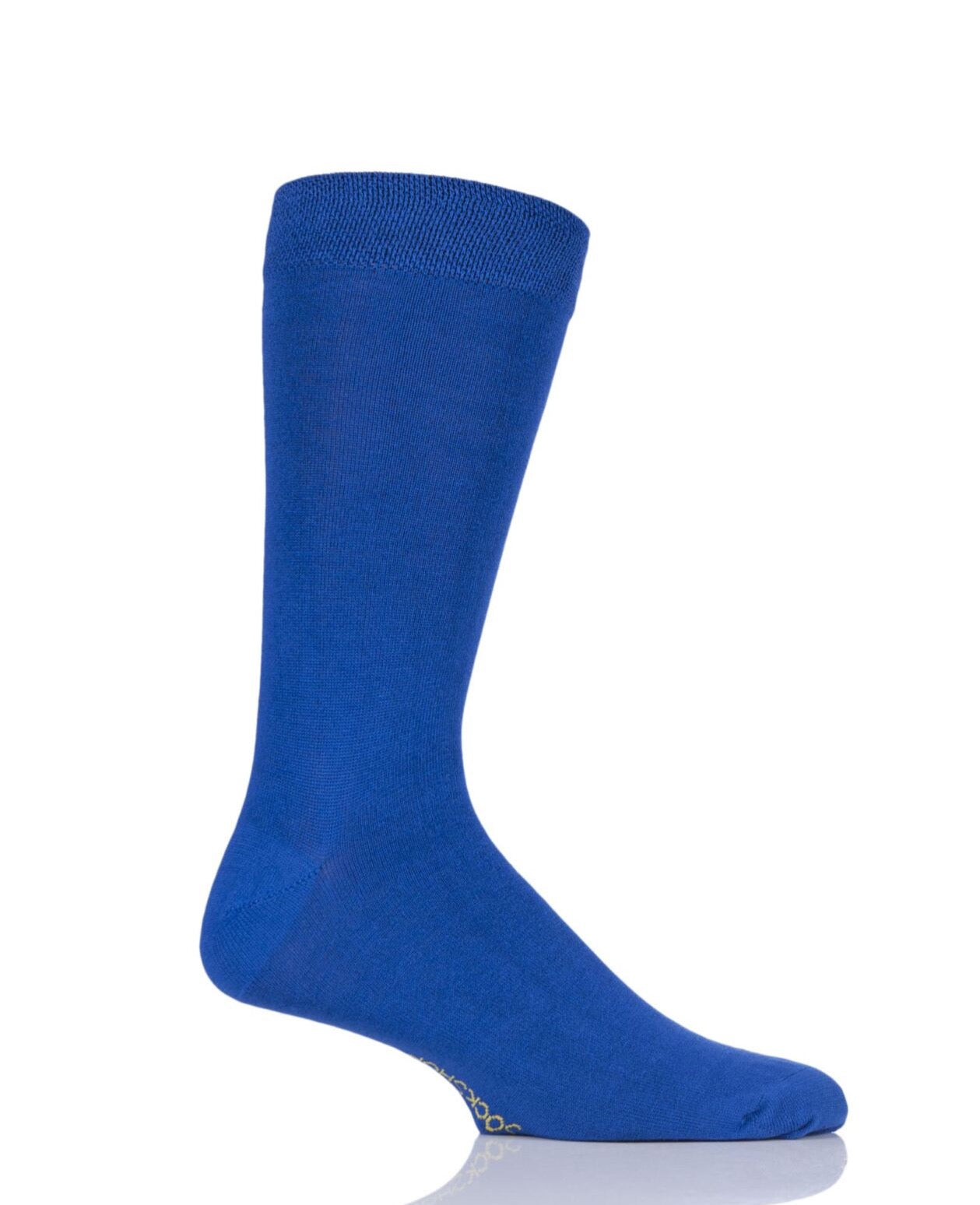 1 Pair Sockshop Blue Bamboo Socks