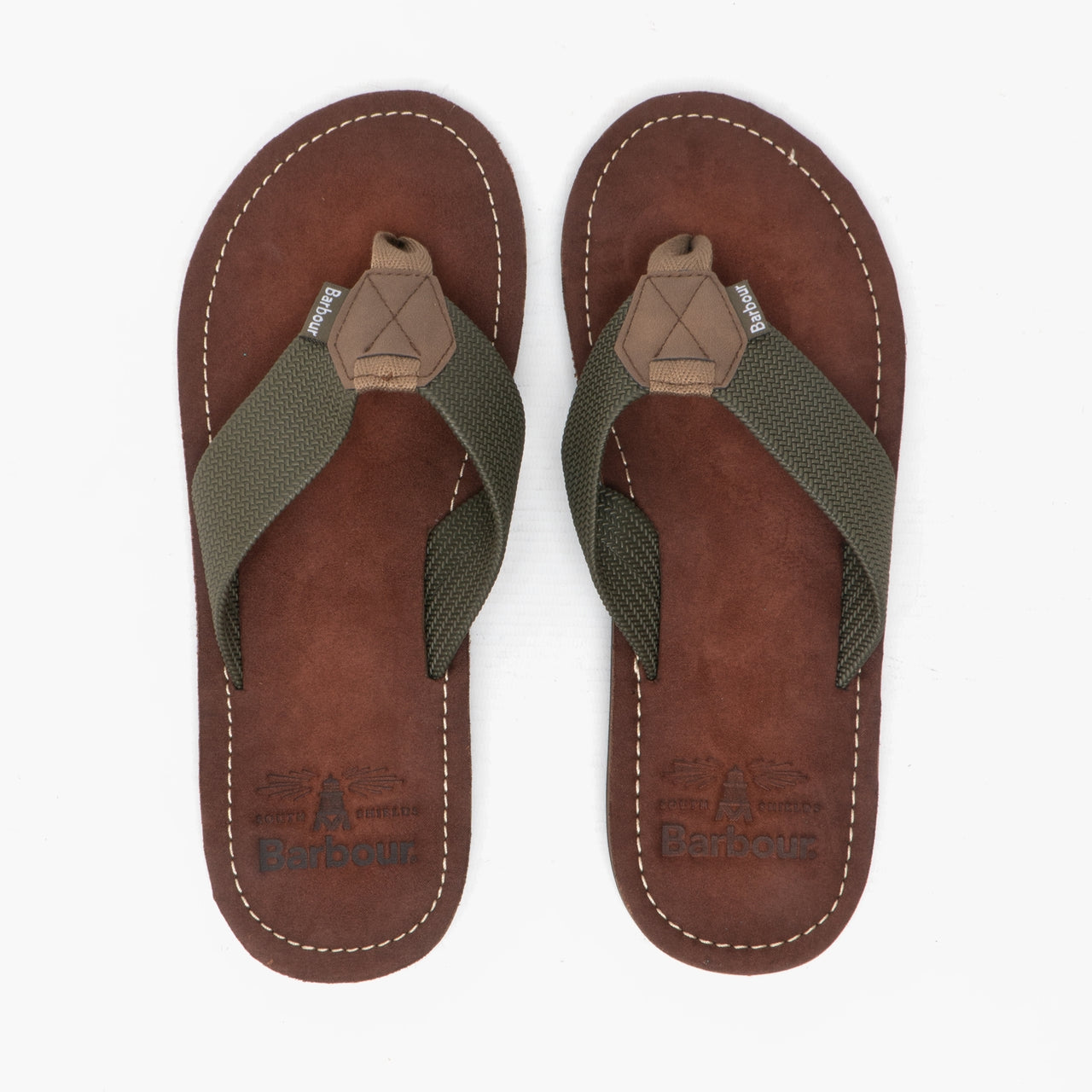 Barbour Toeman Sandals - Olive
