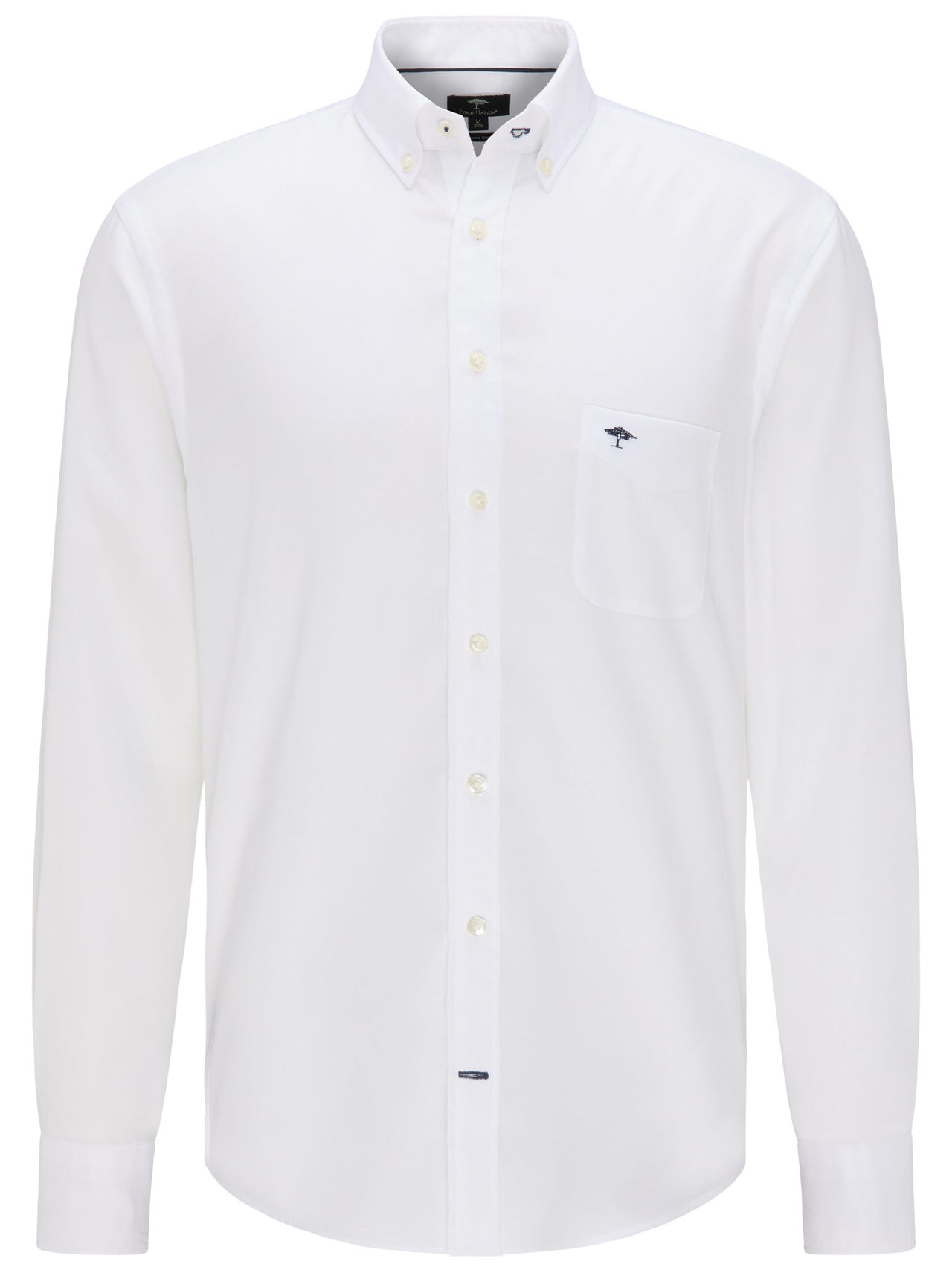 Fynch Hatton All Season Oxford Shirt in White