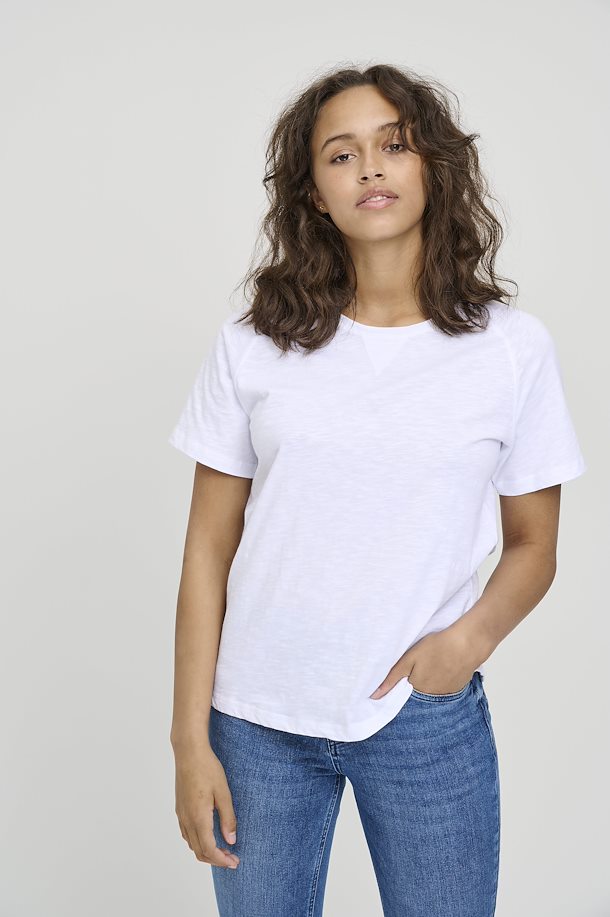 Pulz Jeans Brit T-Shirt - Bright White