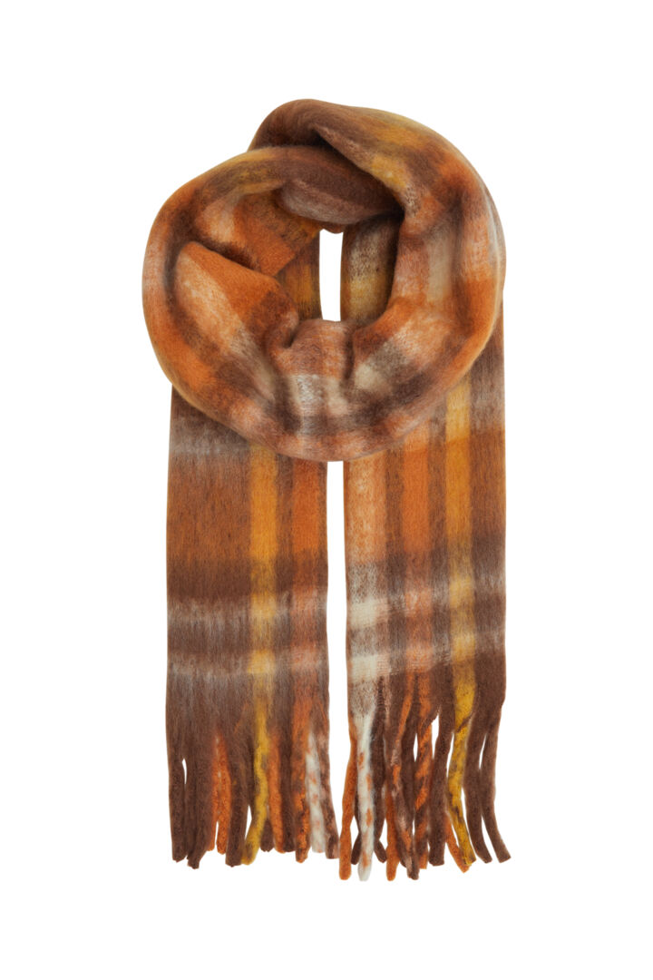 B Young AVIANE Chicory Coffee Mix Scarf