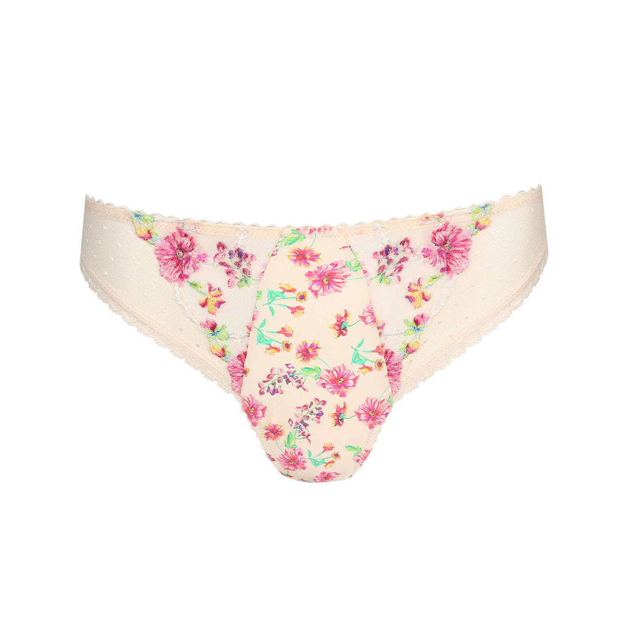 Marie Jo Chen Rio Briefs - Pearled Ivory