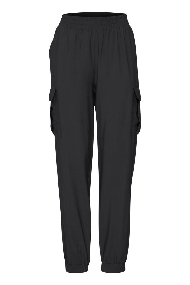 Fransa Krista Black Trousers