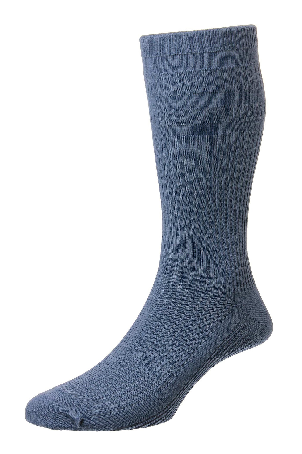 HJ Hall Slate Blue Socks 6-11
