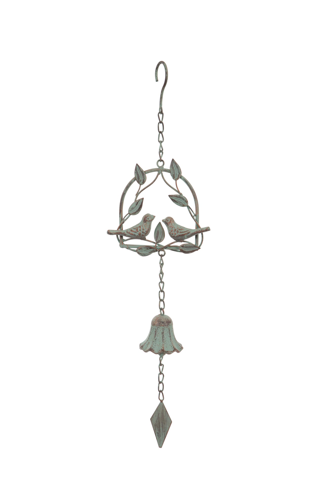 London Ornaments Love Birds Wind Chime