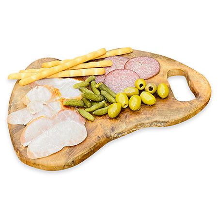 Makasi Teak Chopping Board With Handle 35x25