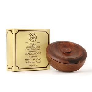 Taylor's Soap in Wooden Shaving Bowl-100g
