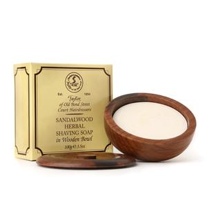 Taylor's Soap in Wooden Shaving Bowl-100g