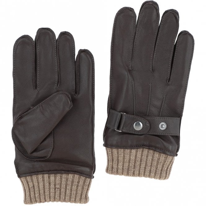 Ashwood Leather Gloves - Brown